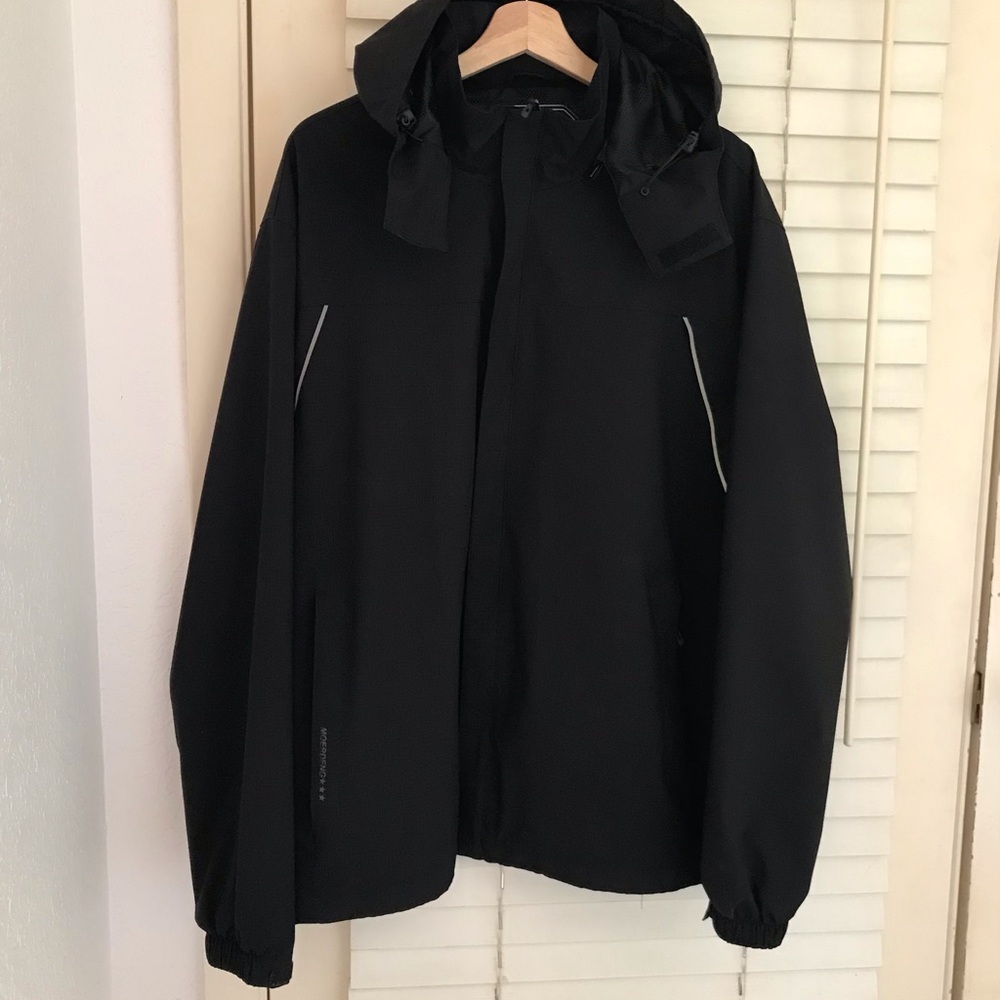 MOERDENG WATERPROOF HOODED JACKET Men’s size XL Mesh Lined - Rain / Ski / Board